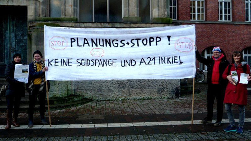Initiative gegen A21 in Kiel