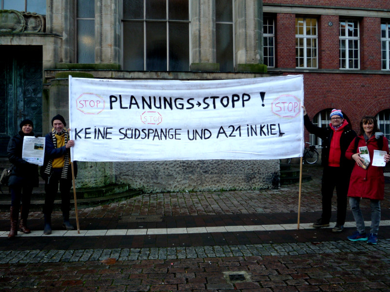 Initiative gegen A21 in Kiel