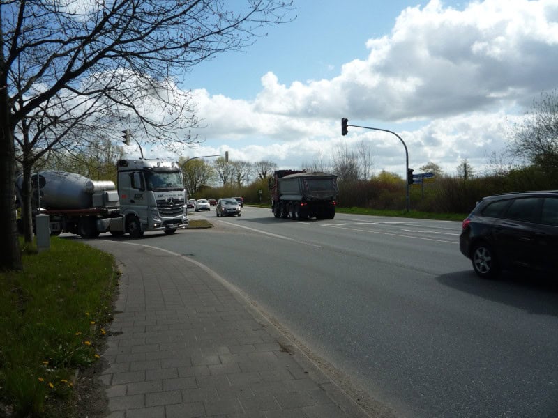 A21 bis hier hin und nicht weiter!