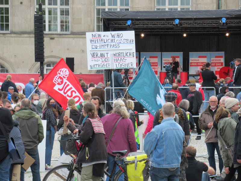 Wahlkampf mit Olaf Scholz