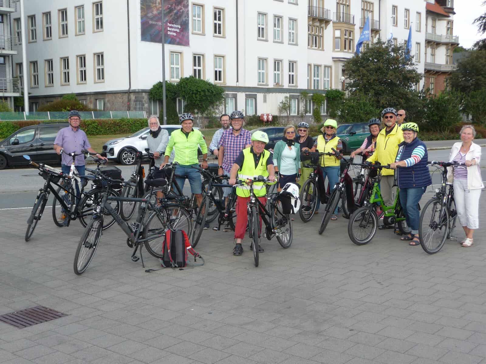 Teilnehmer an der Sternfahrt