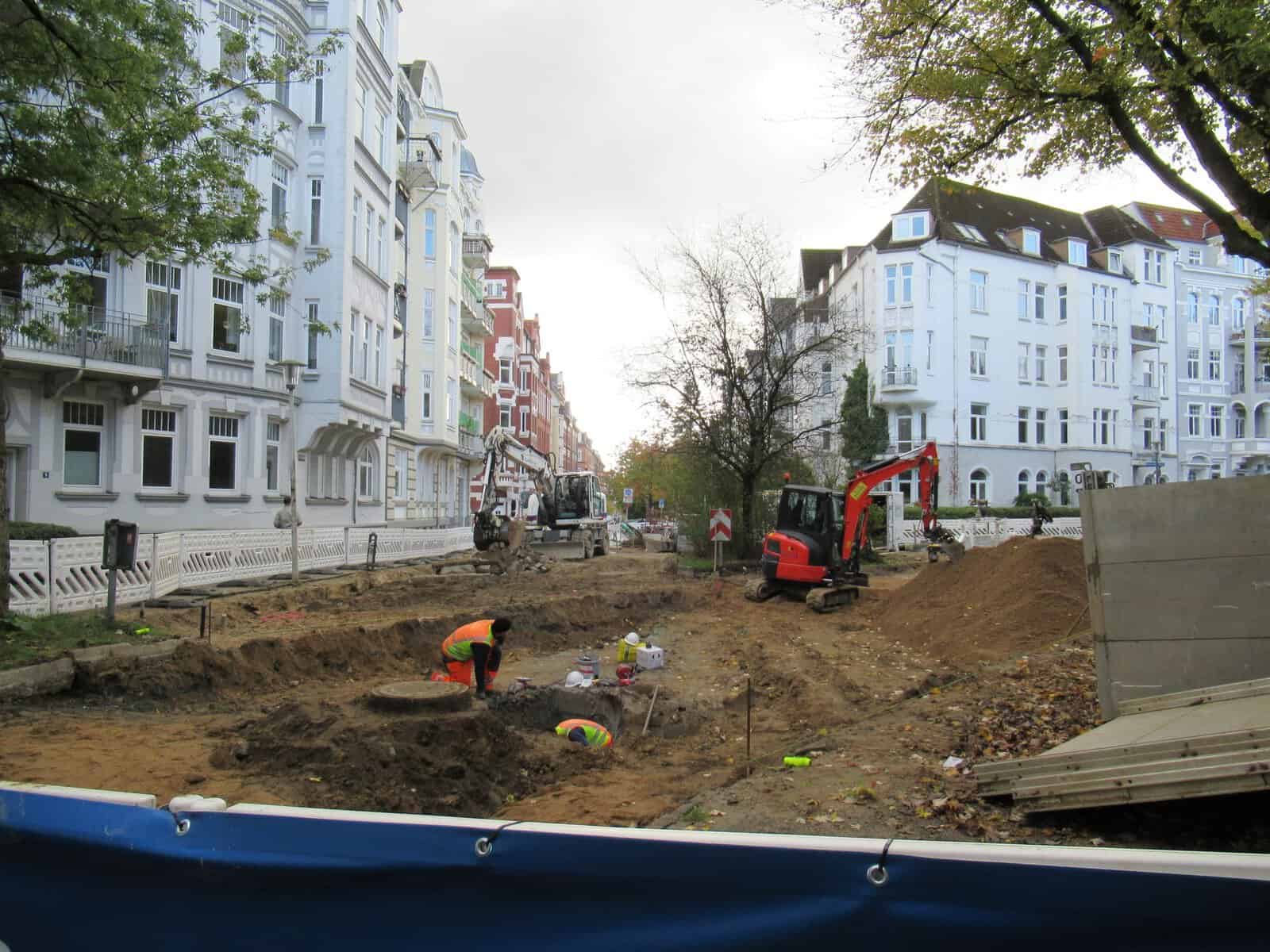 Baustelle Goethestraße