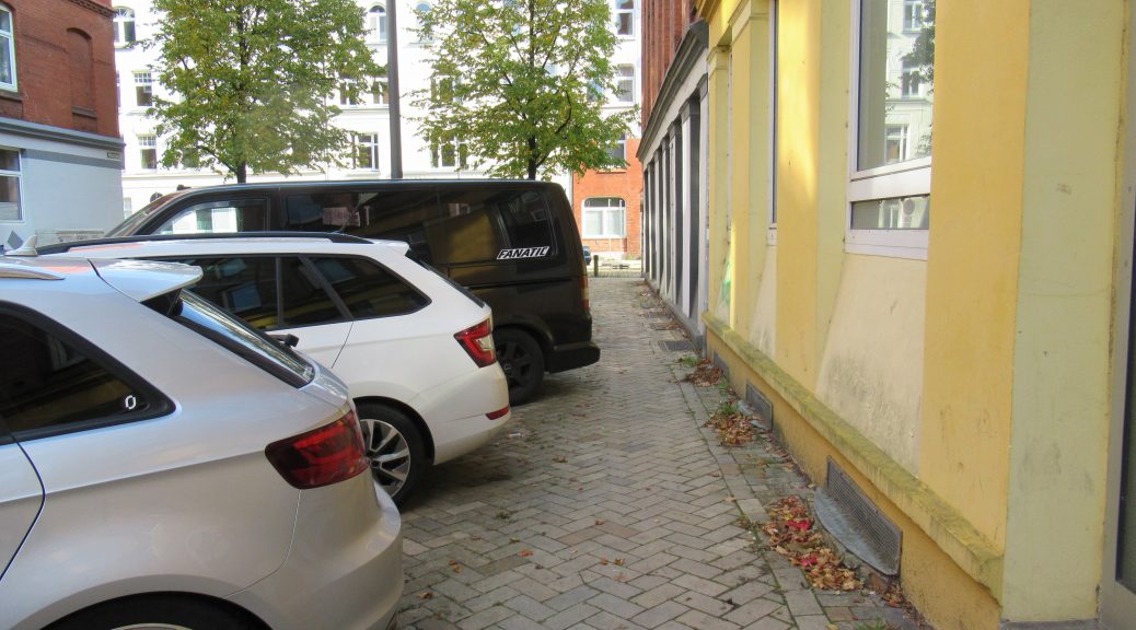 Gehweg-Parken in Kiel