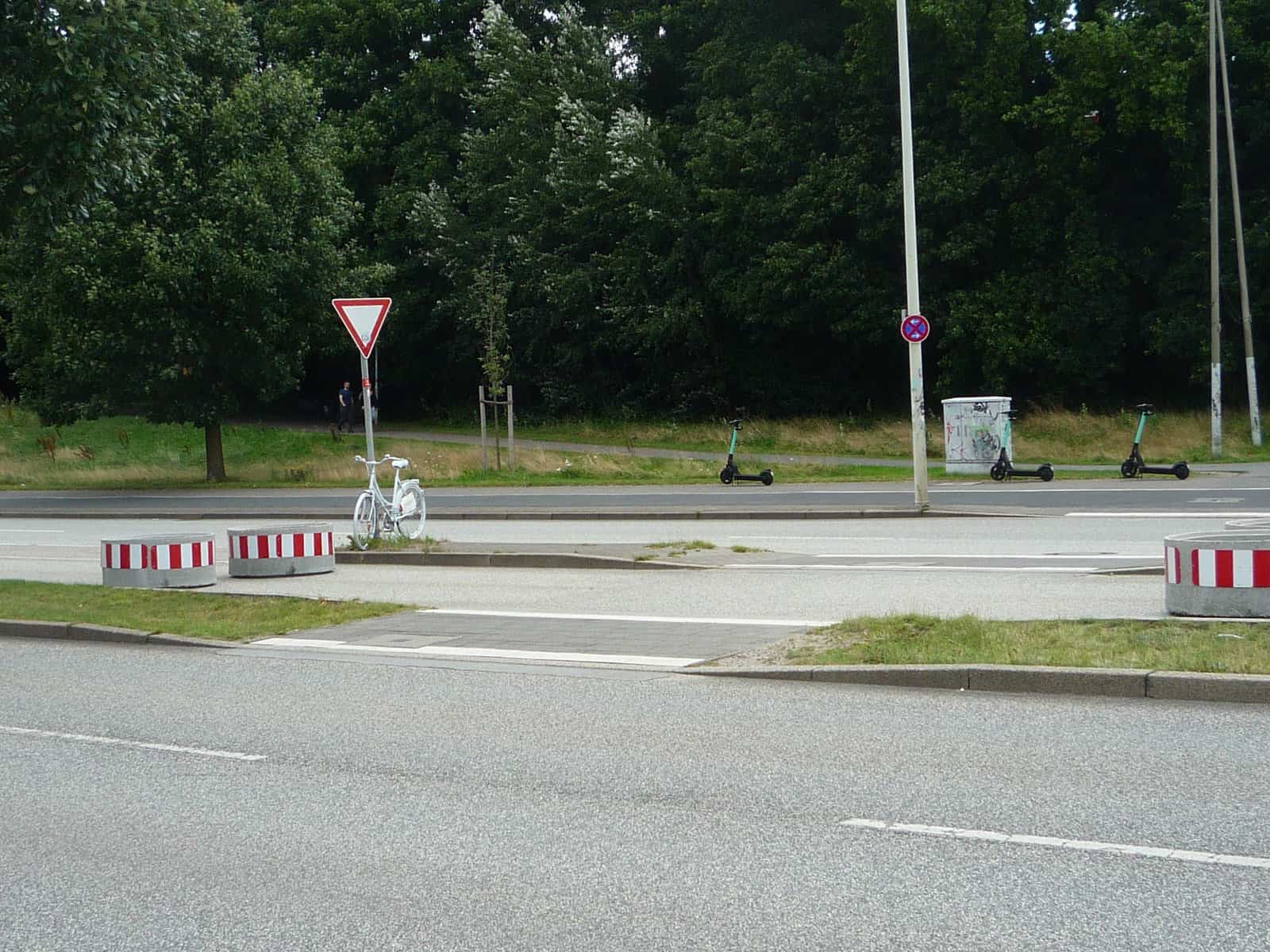 ghostbike in Kiel