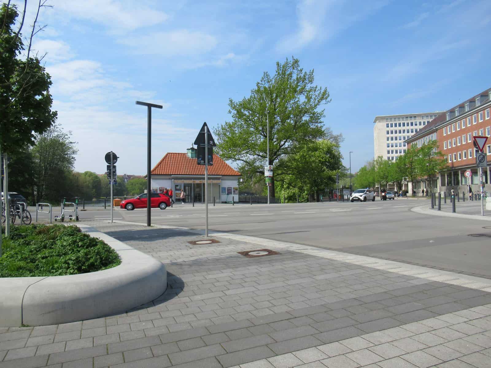 Kiel, Kreuzung am ABK-Häuschen