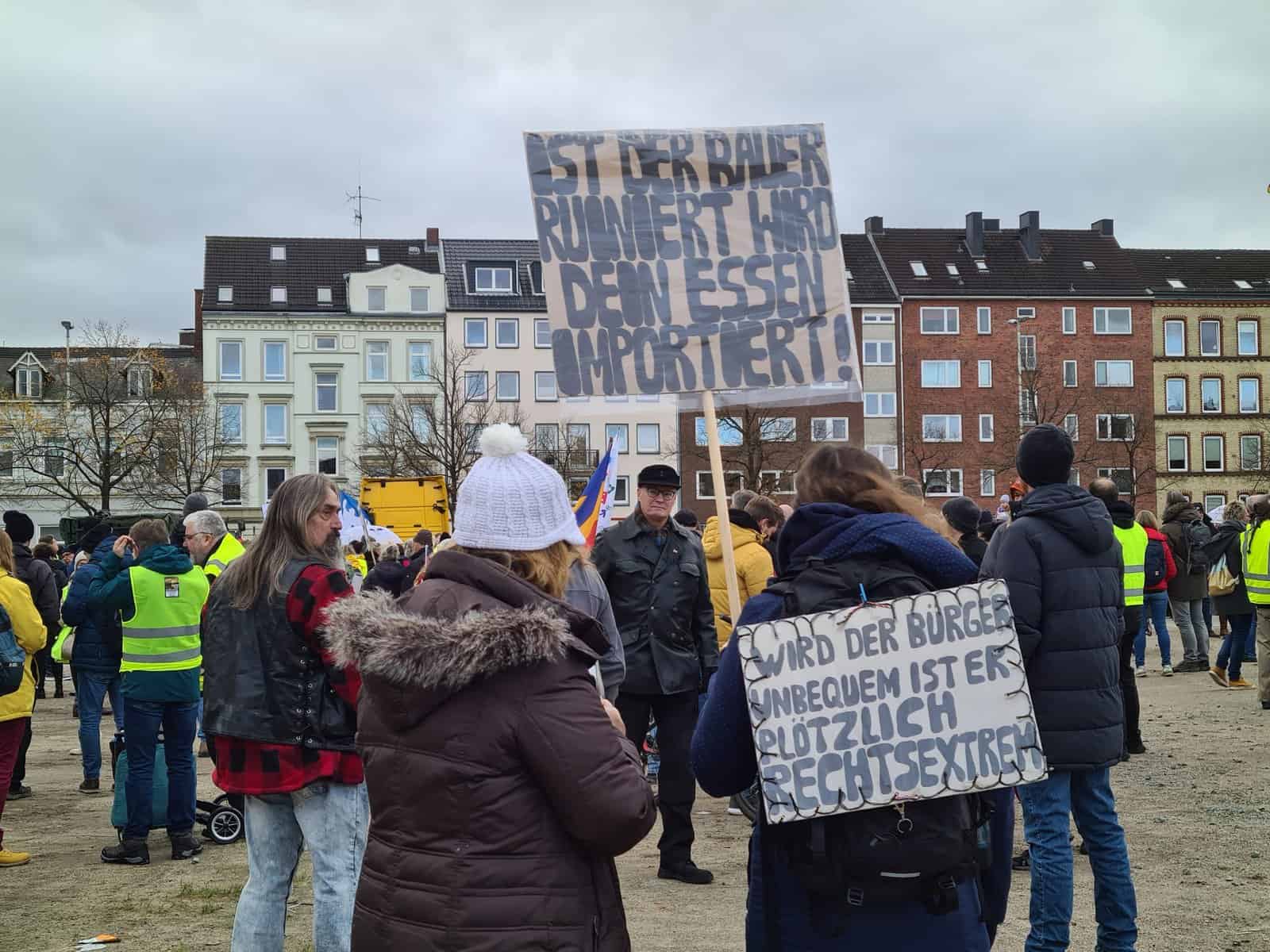 Gelbwesten Demo in Kiel