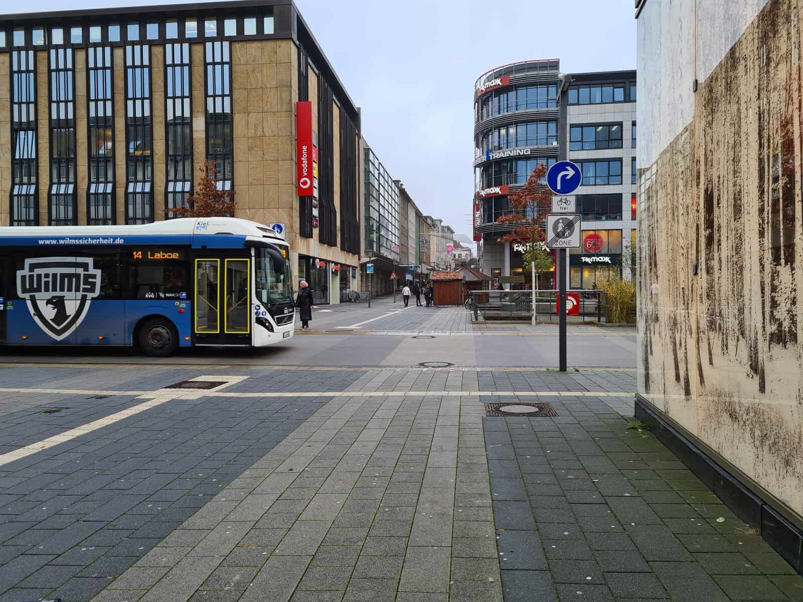 Blick auf die Holstenbrücke