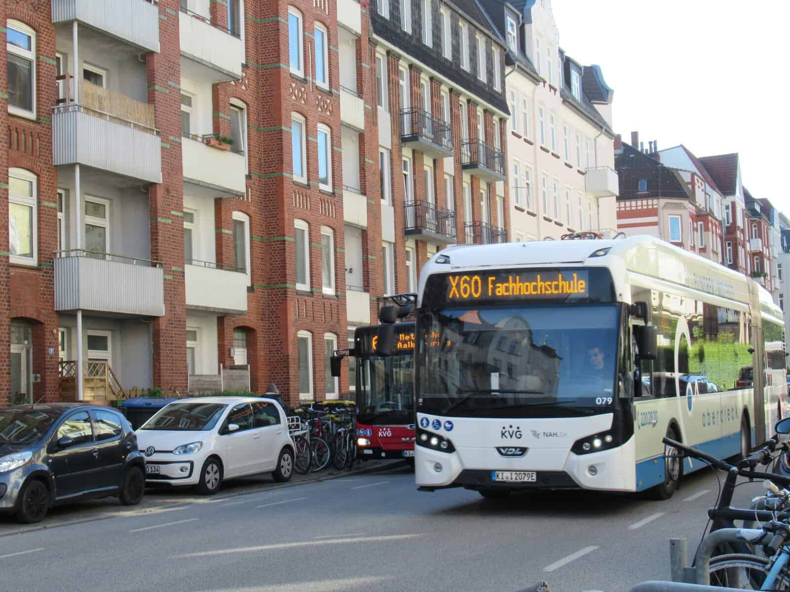 Olshausenstraße Haltestelle Samwerstraße