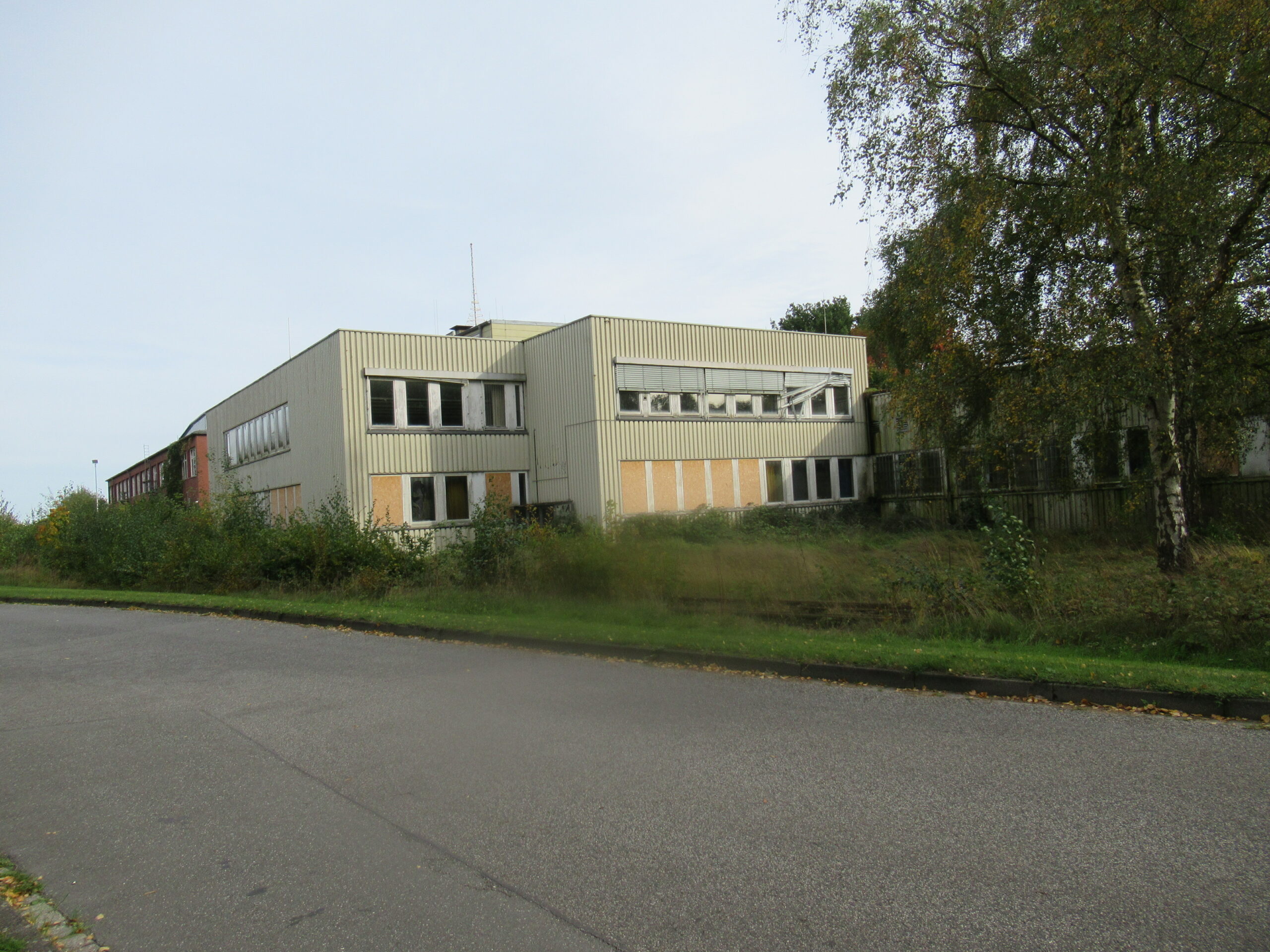 Panzerstraße auf dem MFG5-Gelände