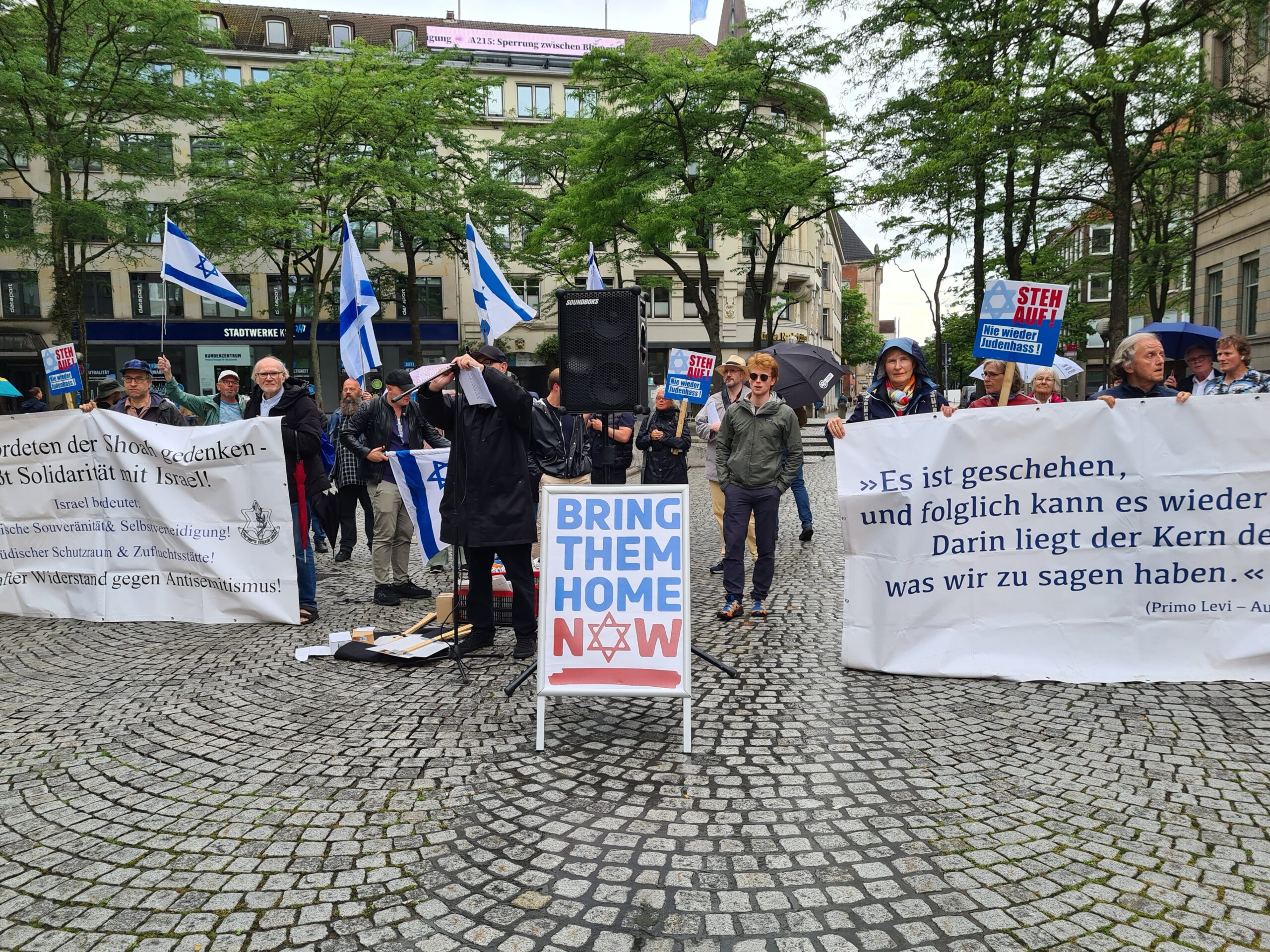 Mahnwache für jüdisches Leben