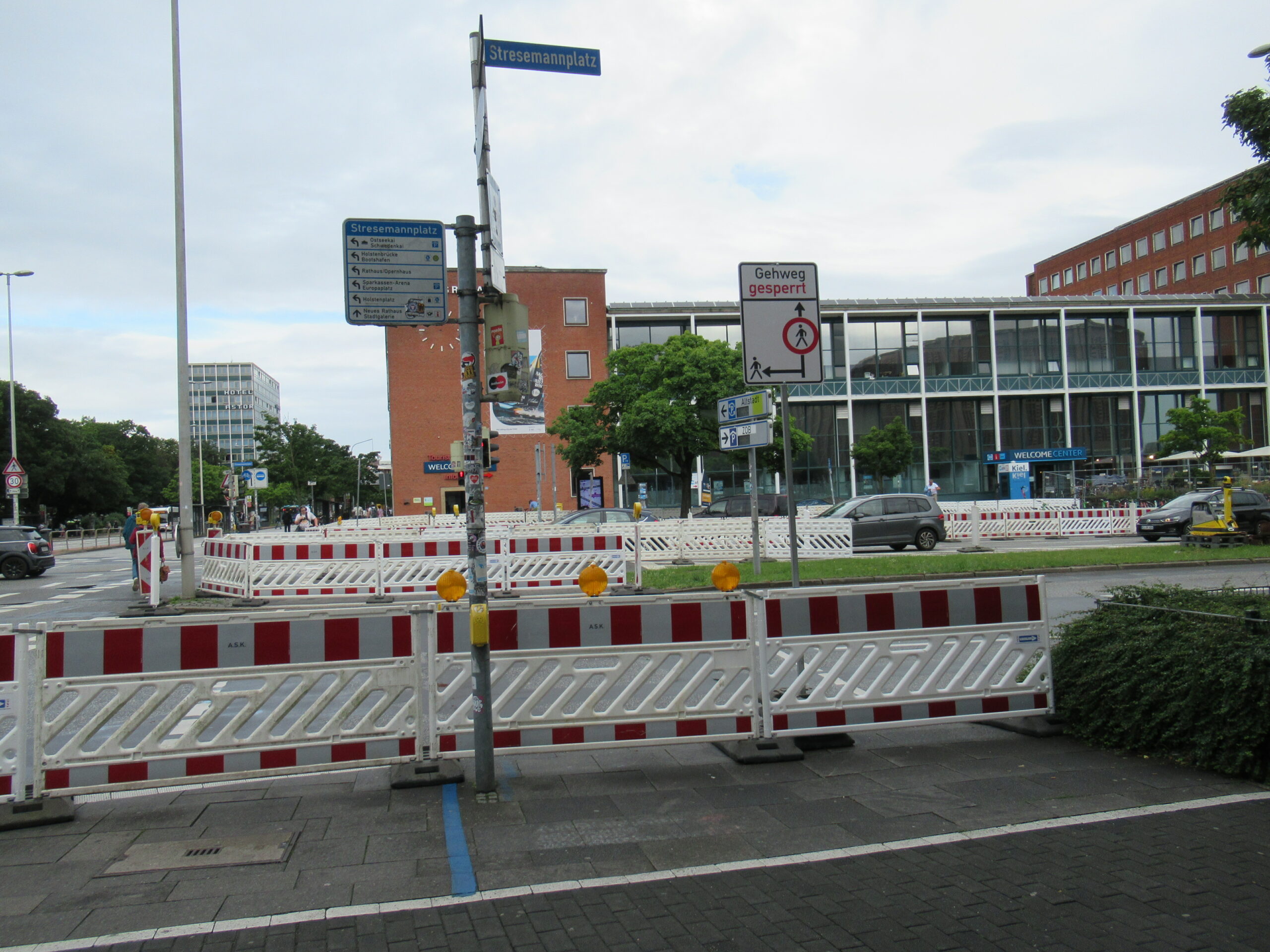 Stresemannplatz in Kiel