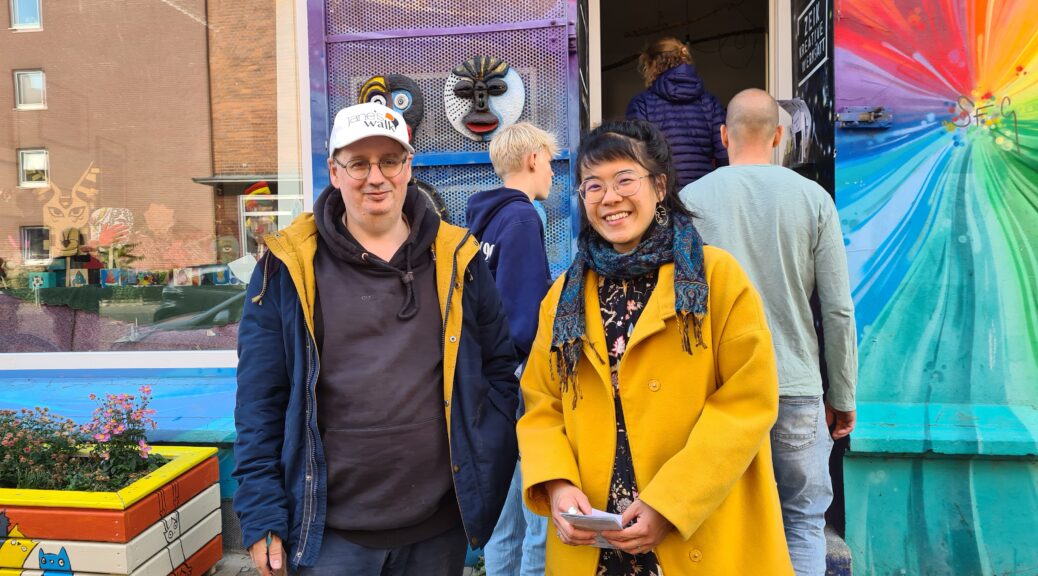 Unsere Guides auf dem Kulturellen Spaziergang durch Gaarden