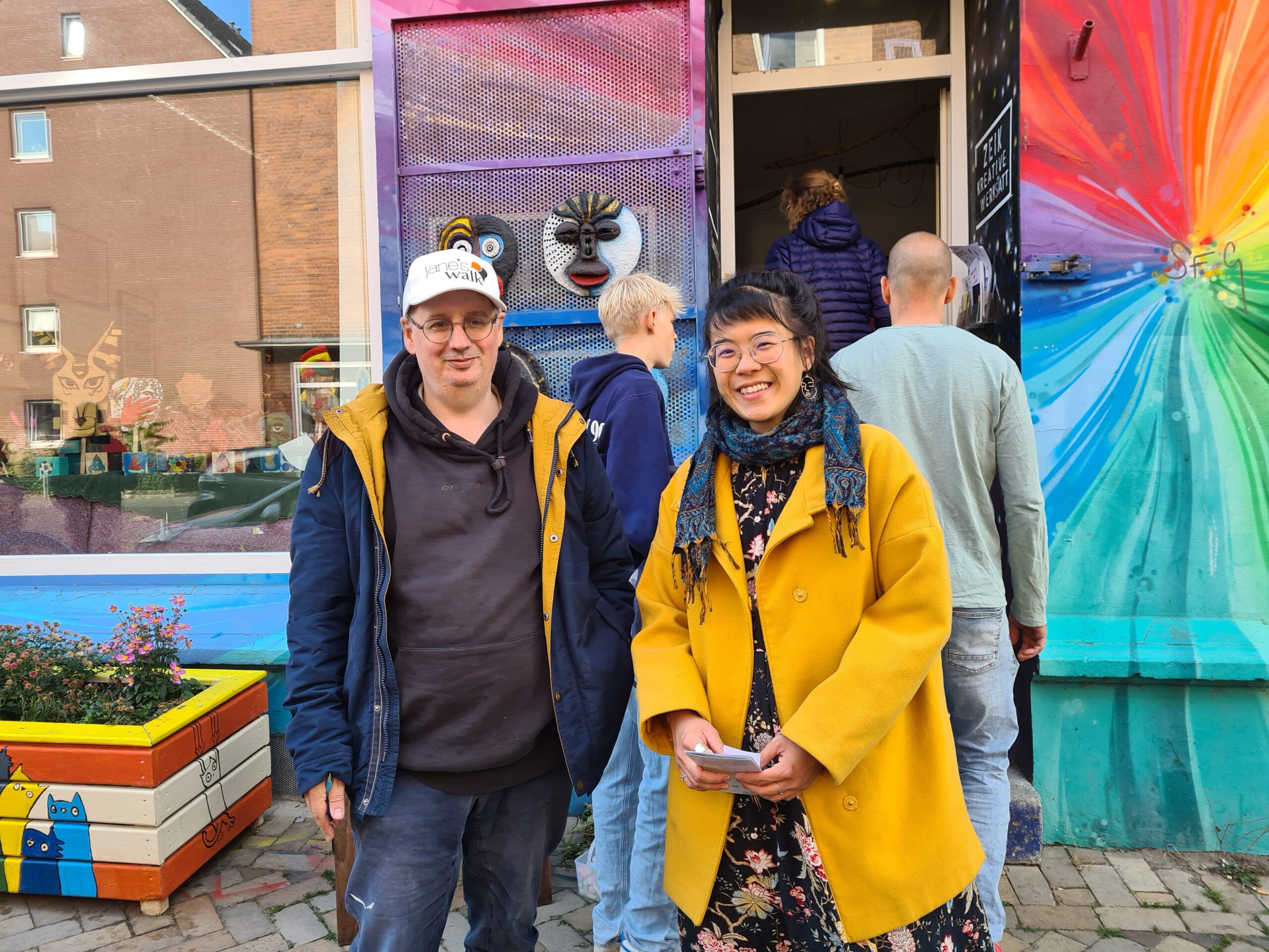 Unsere Guides auf dem Kulturellen Spaziergang durch Gaarden