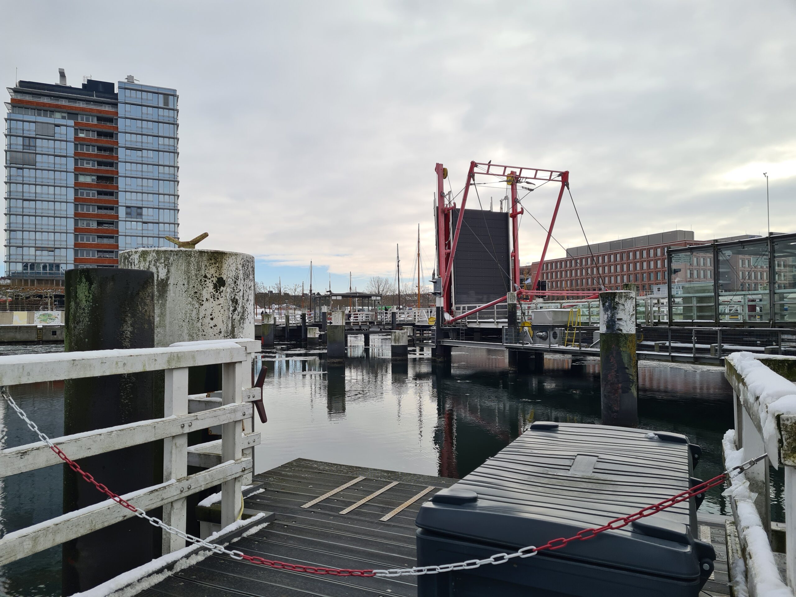 Blick auf die Hörnbrücke