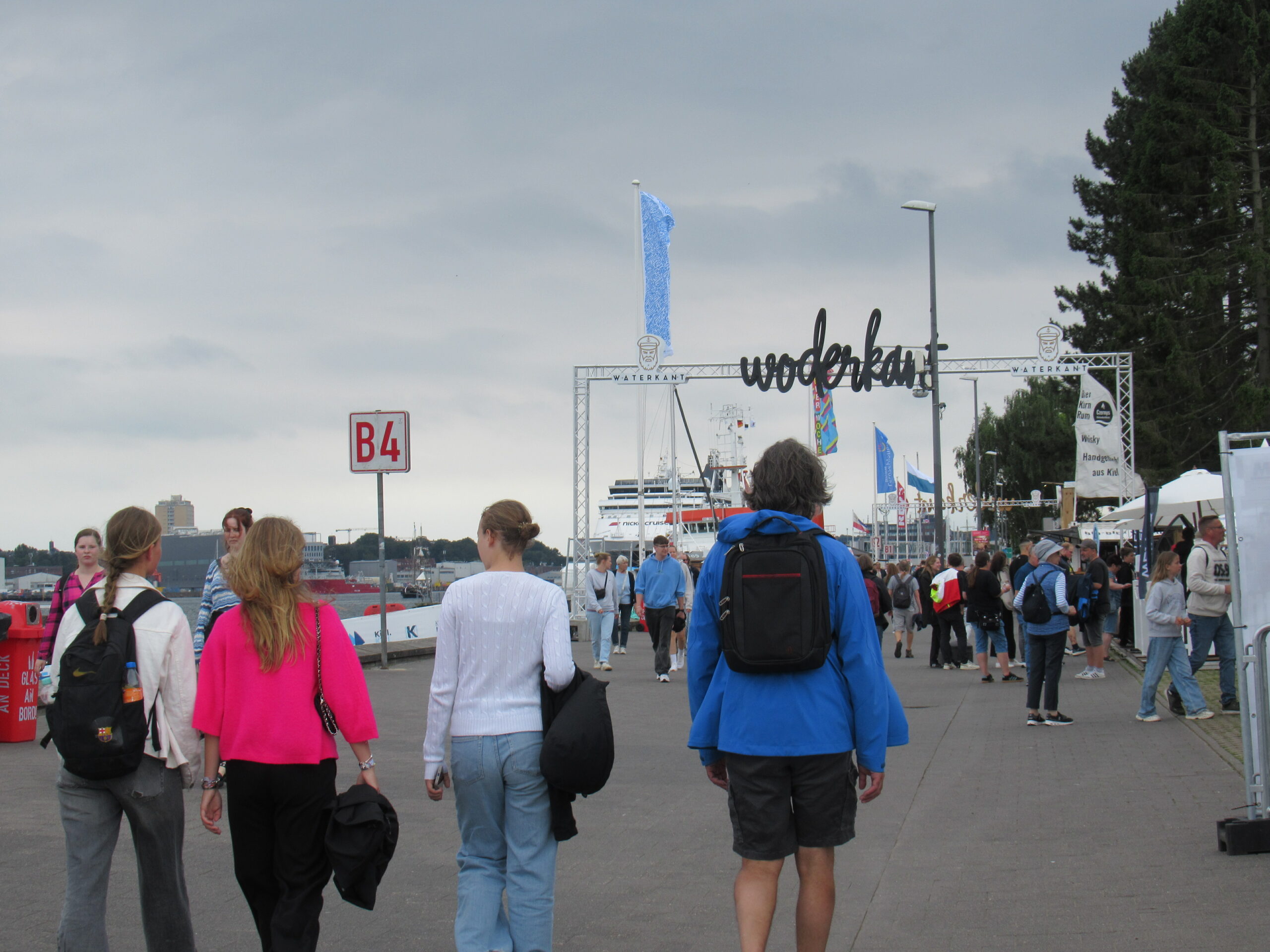 Kiellinie zur Kieler Woche
