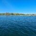 Blick vom Wasser aus auf das MFG5-Gelände
